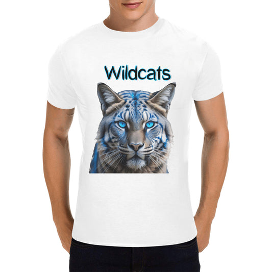 Camiseta estampada de algodón grueso para hombre (fabricada en EE. UU.)