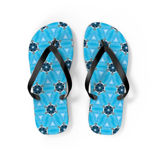 Blue Diamond Flip Flops for Women