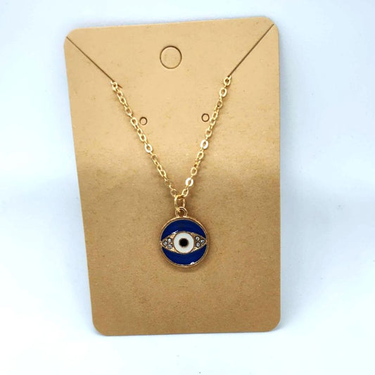 Blue Evil Eye Necklace