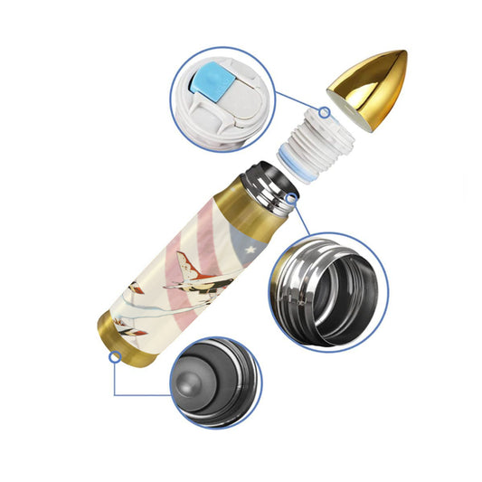 US Air Force Jets 16 oz Stainless Steel Tumbler (Made in USA)