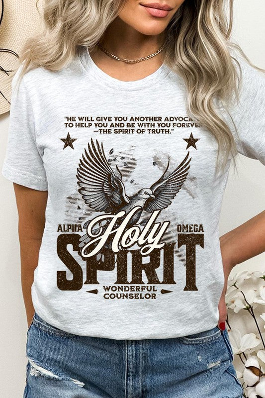 Women's Holy Spirit Faith Based Graphic T-shirt