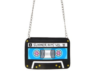 1980's Novelty Classic Cassette Tape Handbag