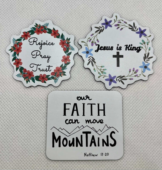 Inspiring Christian Magnets – Uplifting Home Decor