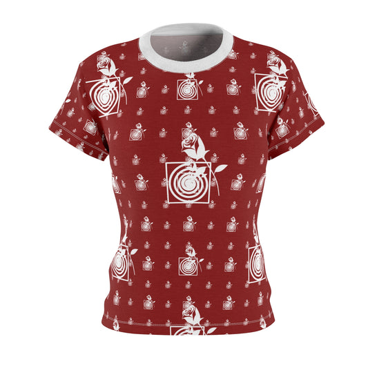 Camisa estilo boho con diseño floral para mujer de Rose Garden