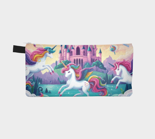 Unicorn Fantasy Castle Pencil Case