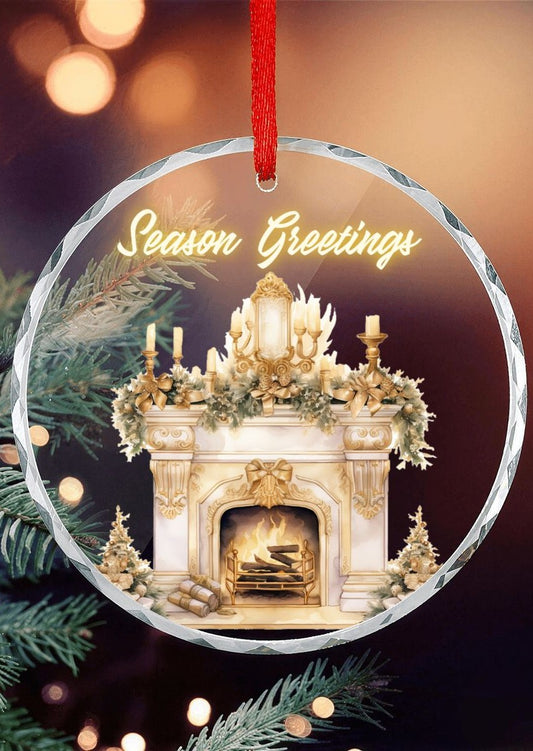 Gilded Gold Holiday Ornament Collection (Set of 4)