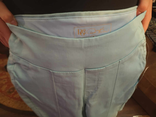 Women's DC2 Suddenly Slimming Bootcut Light Blue Pants - new with tags