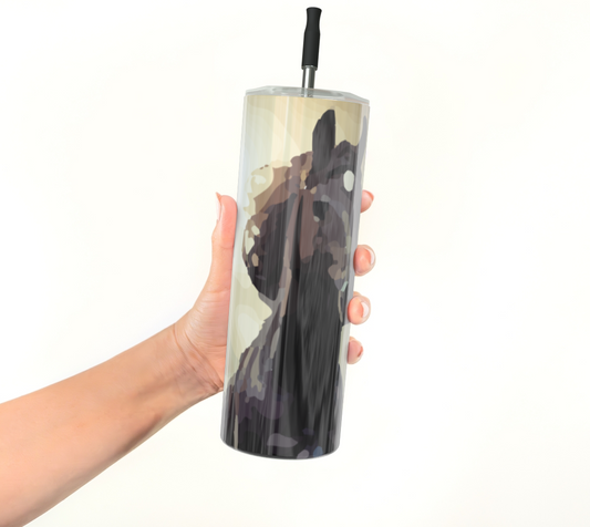 Wild Black Horse Stainless Steel 20 oz Tumbler