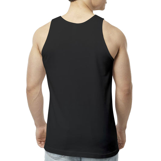 Man of Faith Men's Faith Based Black Tank Top (Made in USA)