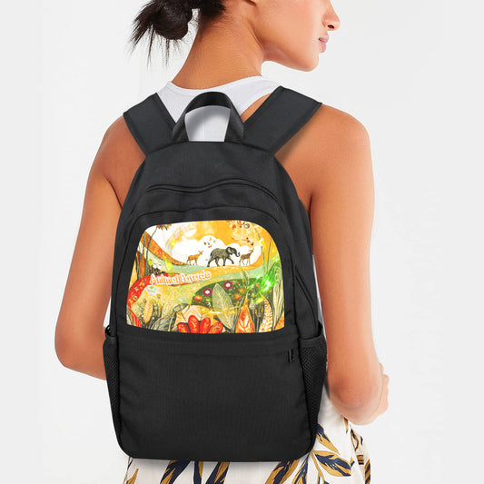 Animal Parade Casual Backpack | Upper Part Printing
