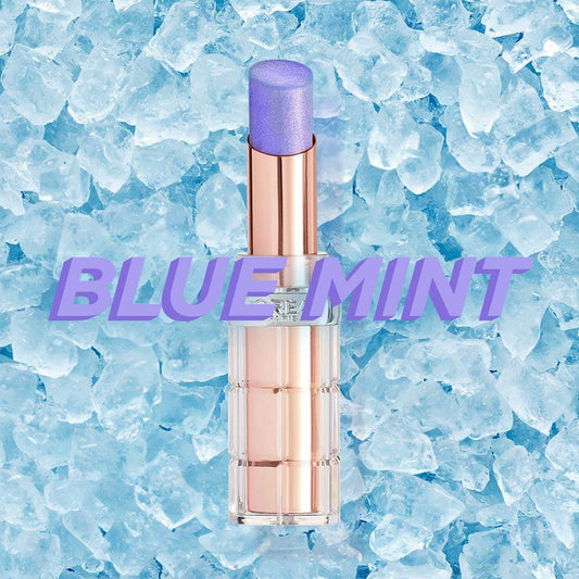 L'Oreal Paris Makeup Colour Riche Plump and Shine Lipstick, Blut Mint Plump, 0.1 oz.