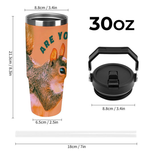 Are You Nuts? Squirrel 30 oz Water Bottle