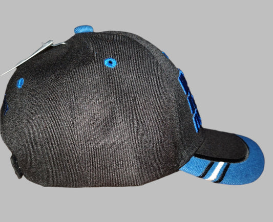 Embroidered Black Kentucky Adjustable Baseball Cap