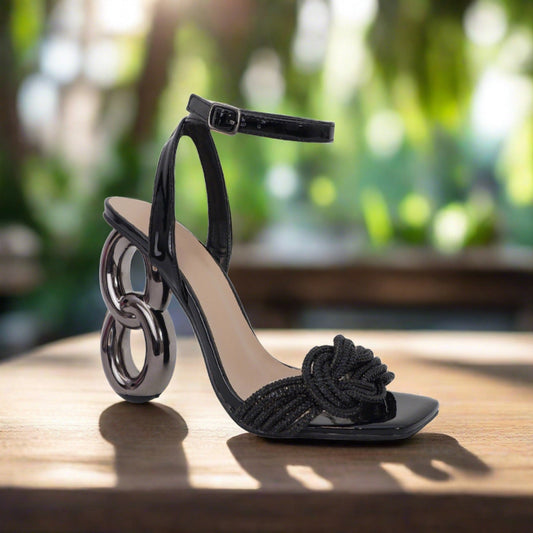 Connie Link Heels with Adjustable Strap