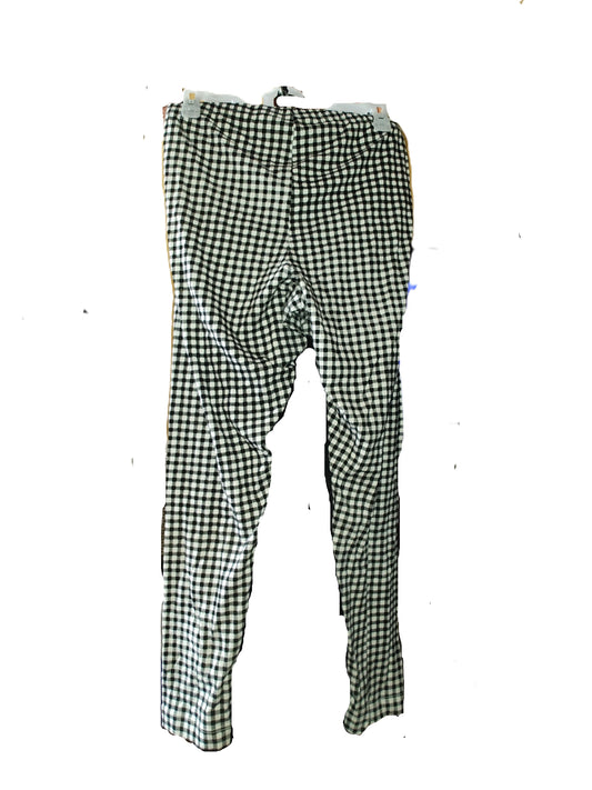 Old Navy Black and White Checkered Pants - size XL