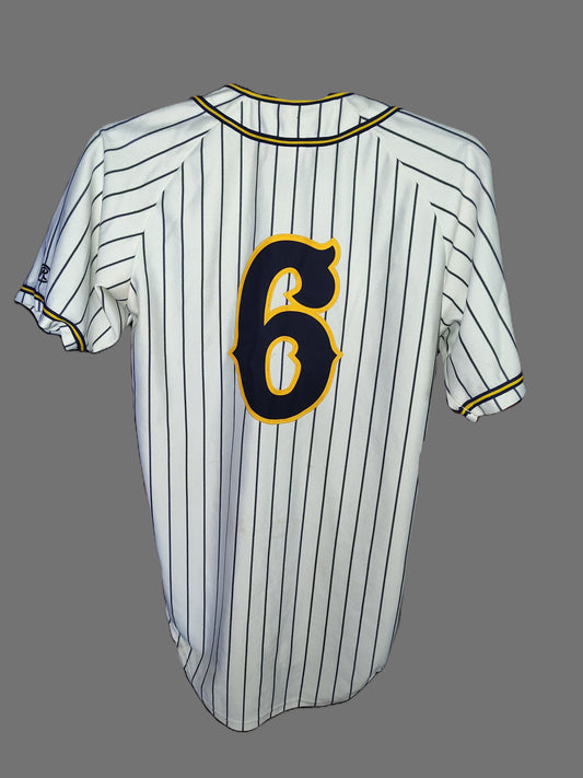 KC Rawlings Baseball Jersey #6 - Size M