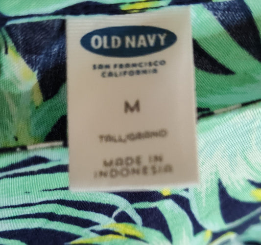 Old Navy Sleeveless Striped Tunic - size Medium