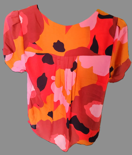 DR2 Red Blouse - size M