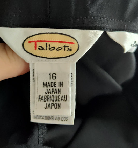 Talbot's Women's Black Pants - size 16
