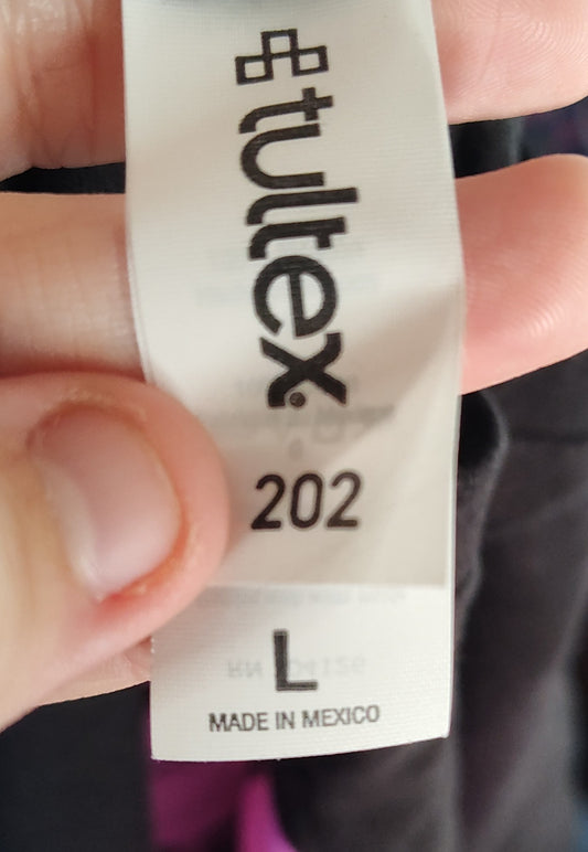 Tultex Rhythm is Gonna Get You Black T-shirt - size Large