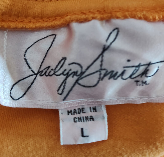 Jaclyn Smith Button-up Sleeveless Shirt - size L