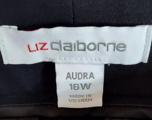 Liz Claiborne Black Dress Pants - size 16W