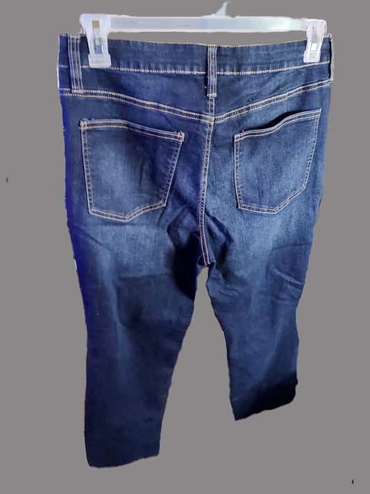 Women's No Boundaries Distressed Blue Jeans - size 15