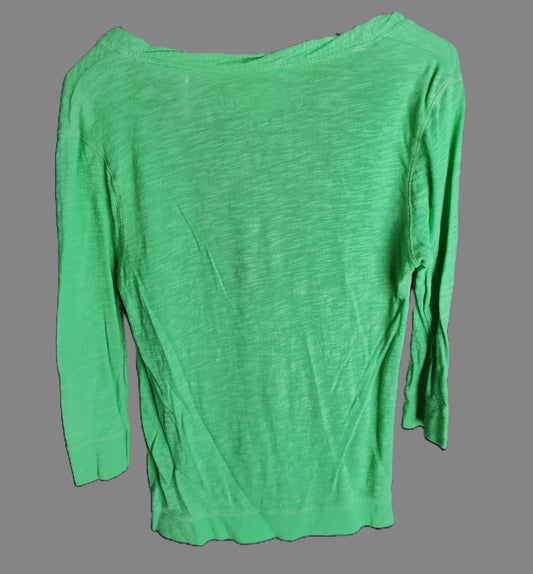 Aeropastle Green Cardigan with Pockets - size S