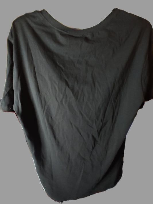 Rosepark Black T-shirt with Dinosaur - size L