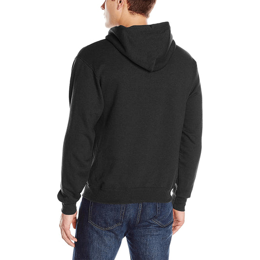 Men's Prancing Black Horse Hoodie (Made in USA)