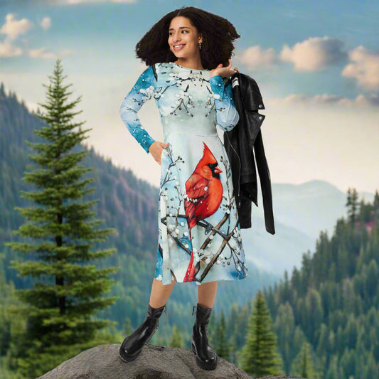 Red Bird Dress Design Mix & Match Bundle