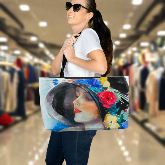 Fashionable Woman in Bonnet Fashion Bundle