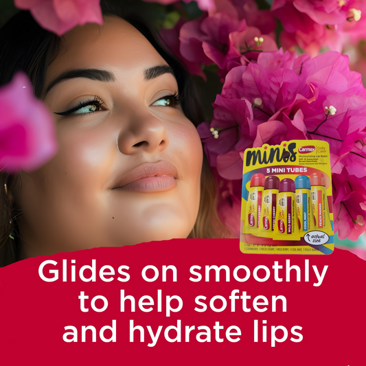 Carmex Daily Care Minis Moisturizing Lip Balm Tubes with SPF 15 (5 minis)