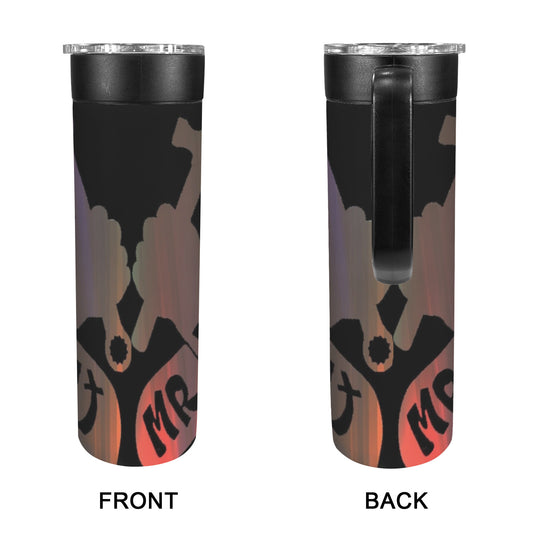 Mr Fix It 20oz Insulated Water Bottle with Screw On Handle