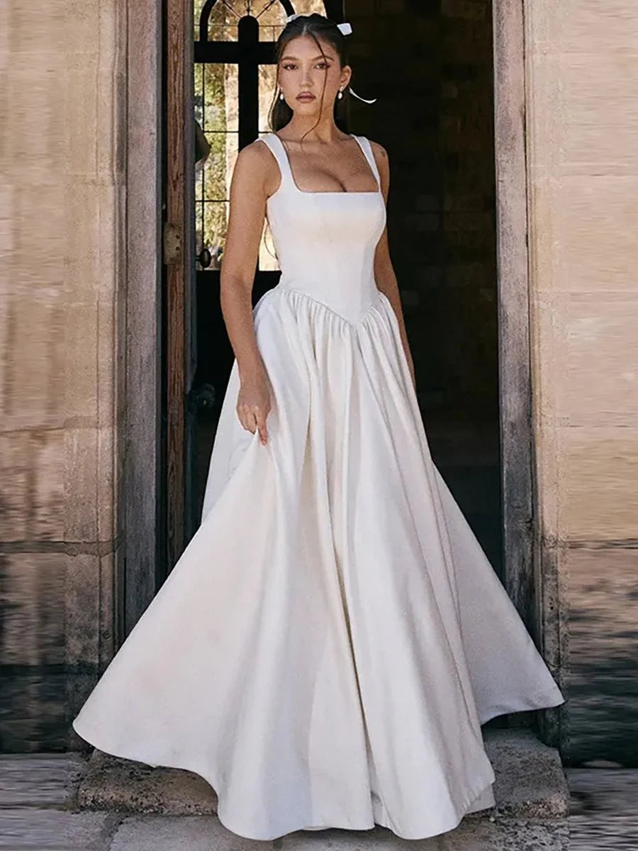 Danica Dress Women: Elegant and Effortless Style White / L Danica Dress Women: Elegant and Effortless Style White / L