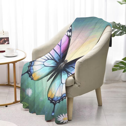Butterfly Blanket Ultra-Soft Micro Fleece Blanket 40" x 50" | Ships from USA