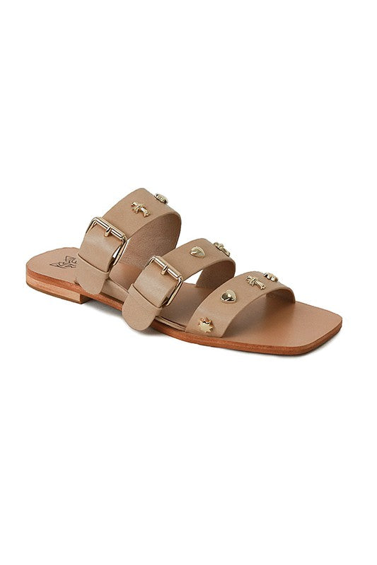 Women's Lana Studded Flat Sandals