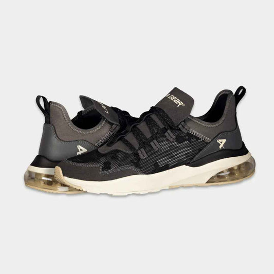 LA Gear Men’s Runyon Lowtop | Black x Gray