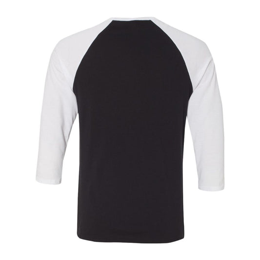 Bella canvas unisex 3\4 sleeve baseball tee 3200