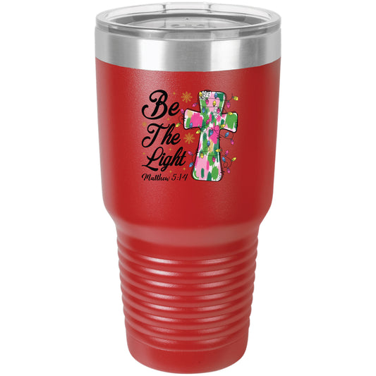 Be the Light Polar Camel 30 oz. Vacuum Insulated Ringneck Tumbler with Clear Lid