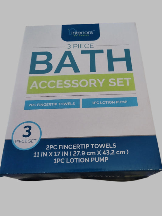 Oh La La Eiffel Tower Bathroom Accessory Kit