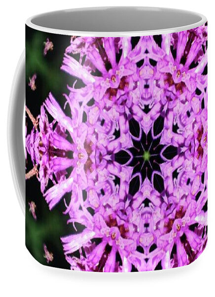 Vibrant Symmetrical Blossoms - Mug