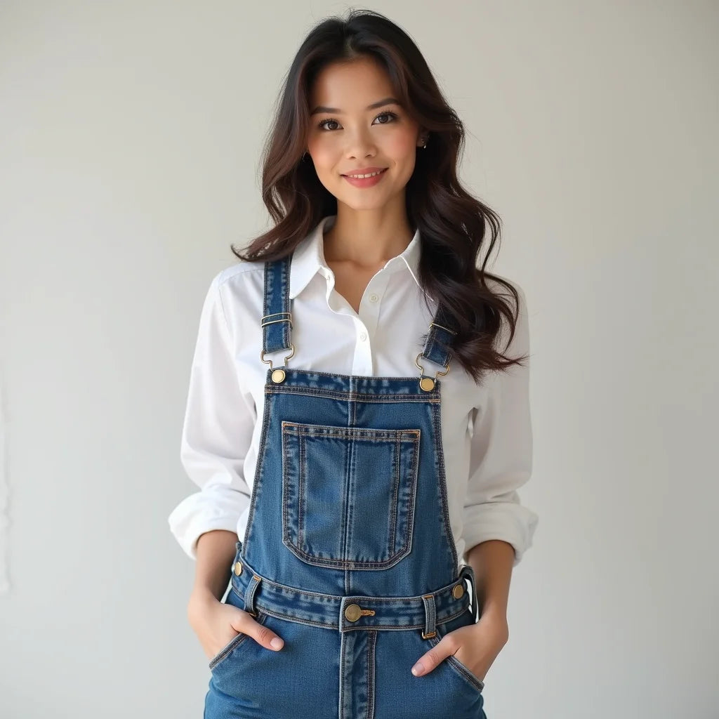 Denim Overalls For Women - Effortless Styles: Denim Overalls for Women That Flatter All