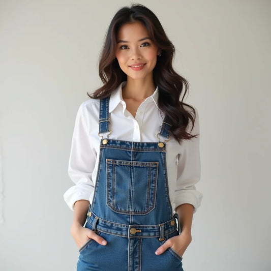 Denim Overalls For Women - Effortless Styles: Denim Overalls for Women That Flatter All