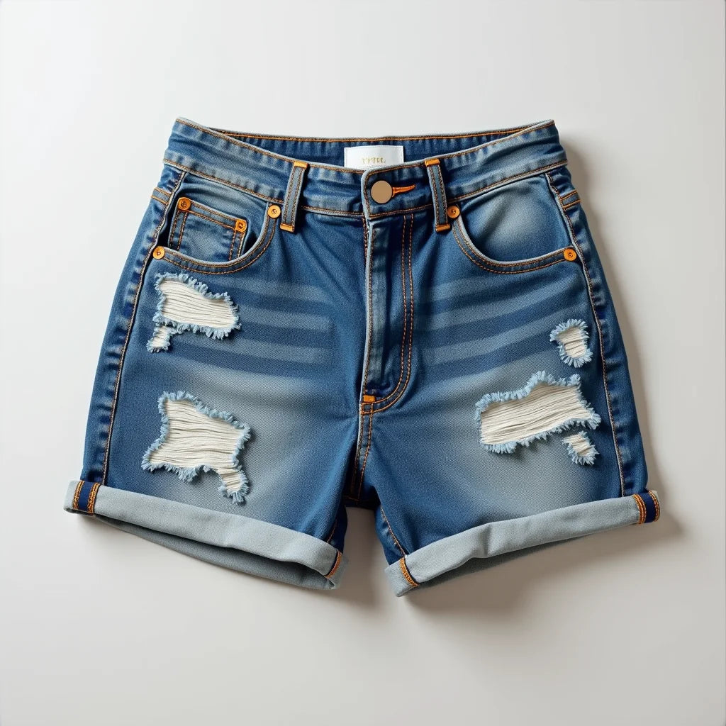 Distressed Denim Shorts For Women - Distressed Denim Shorts for Women Styling Tips Trends