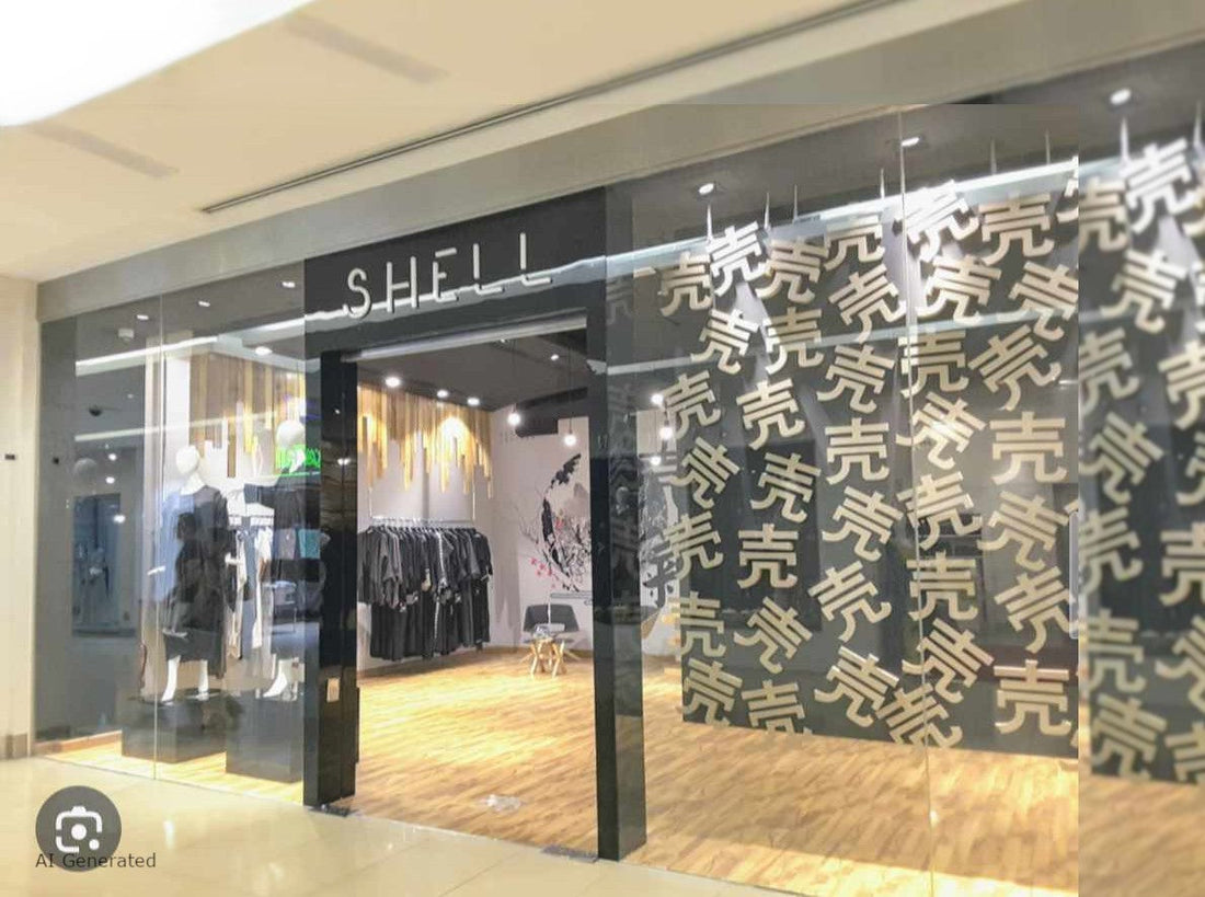 AI Image of Shell Design Boutique Storefront
