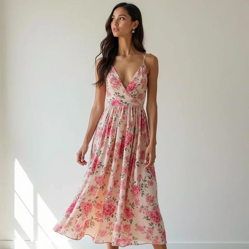 Floral Midi Dress - Floral Midi Dress Styling Ideas for Every Occasion