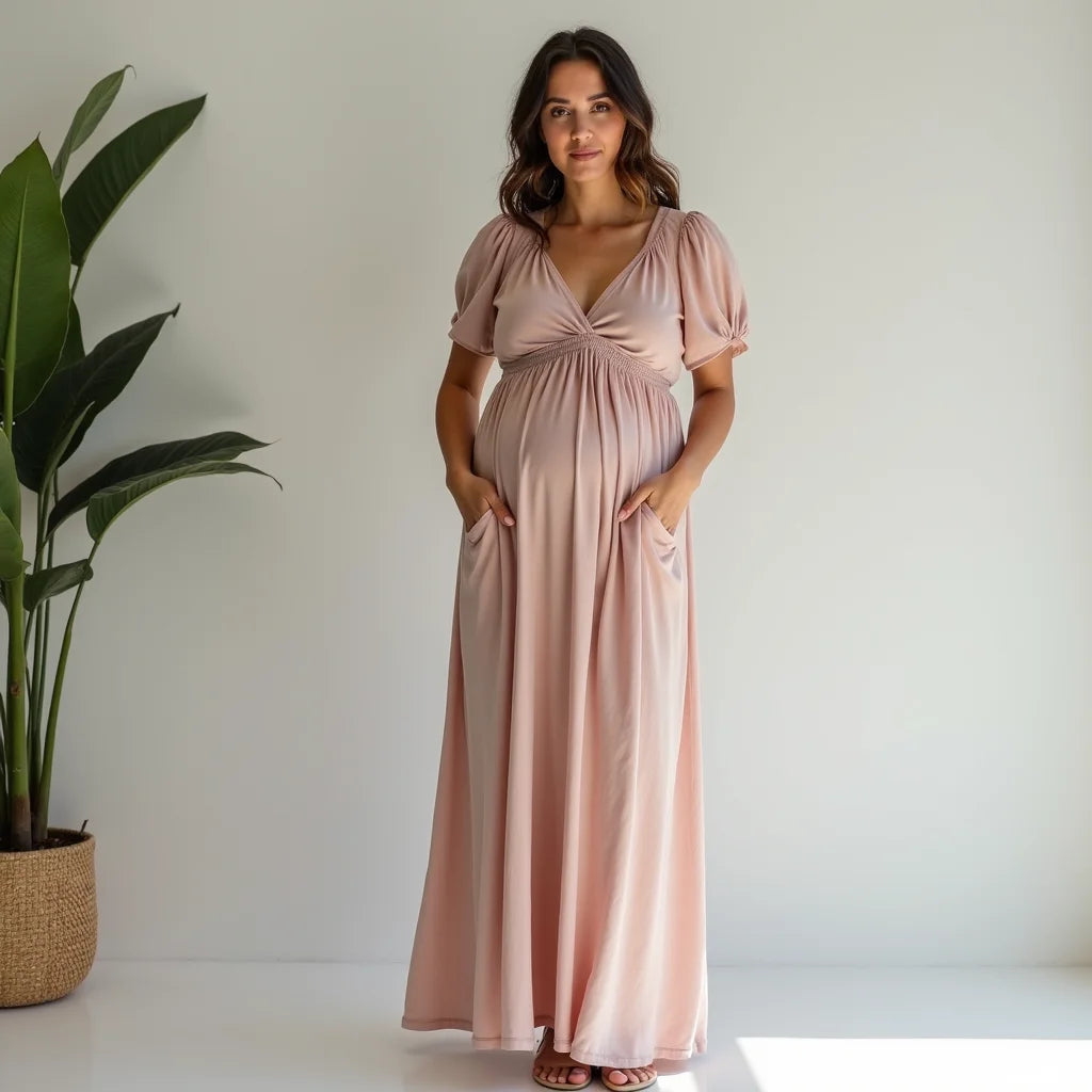 Maternity Maxi Dress - Effortless Maternity Maxi Dress Looks for Every Stage