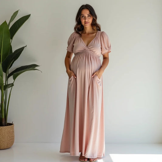 Maternity Maxi Dress - Effortless Maternity Maxi Dress Looks for Every Stage