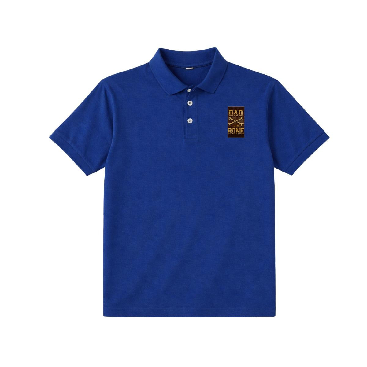 Dad to the Bone Adult Polo Jersey Shirt | Gildan 8800